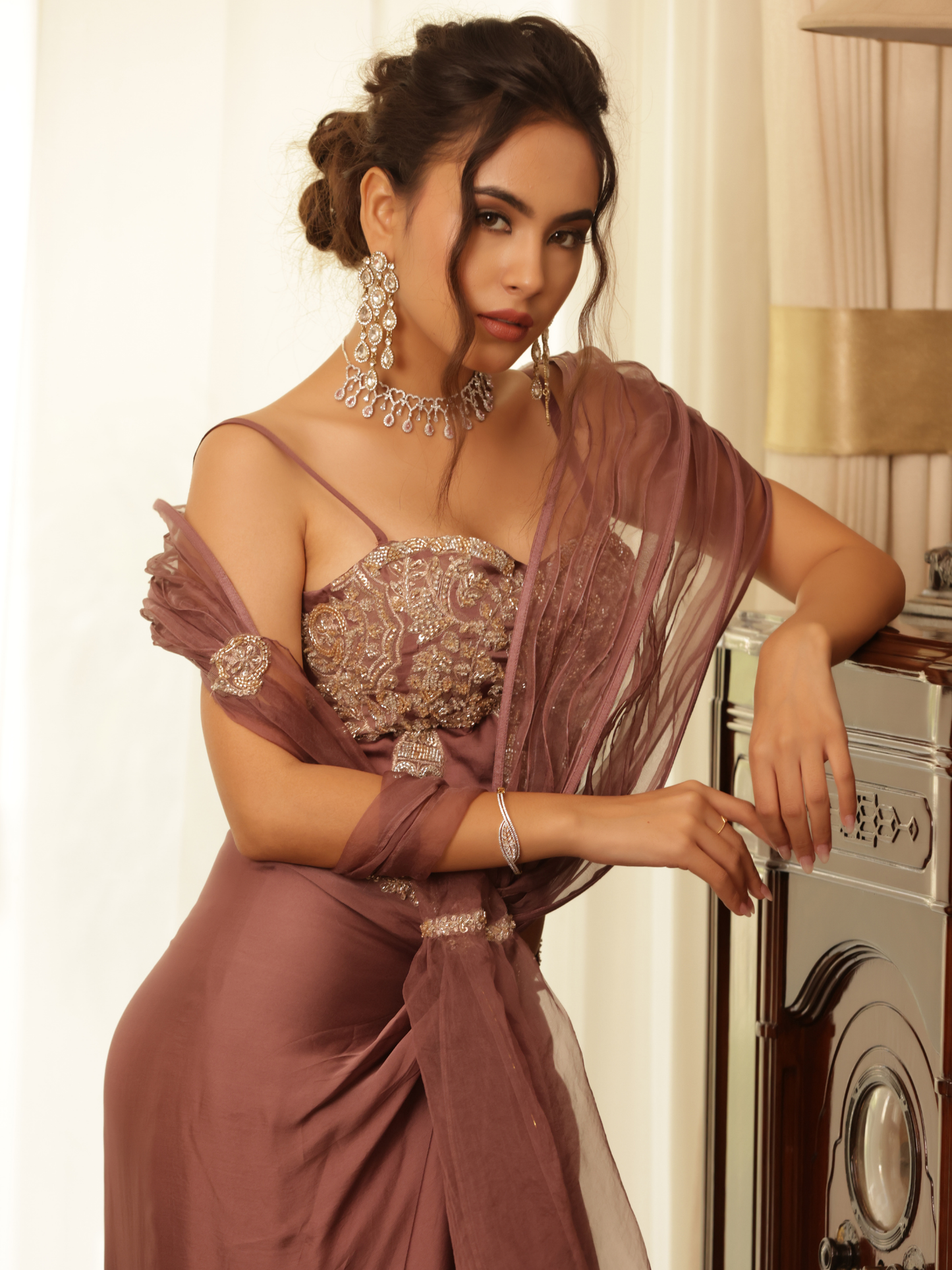 Saree Skirt Set