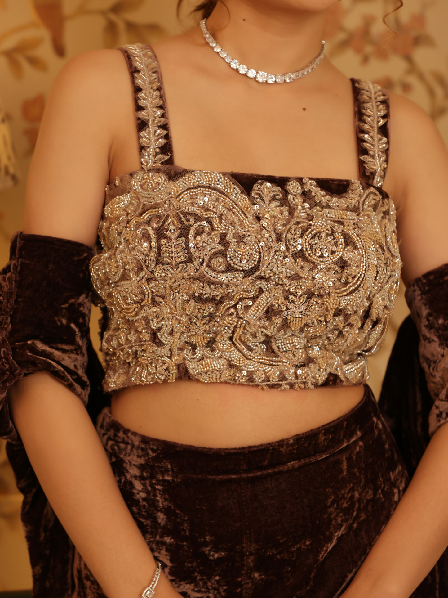 High Waist Skirt Set