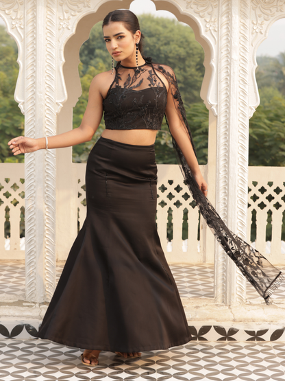 Bling Top Veil & Skirt Set