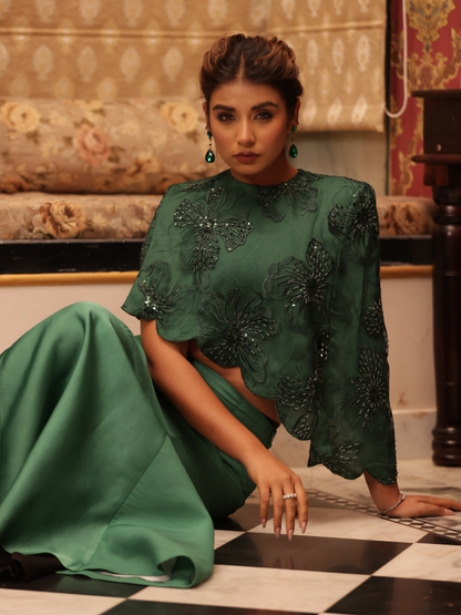 Marquise Set Emerald
