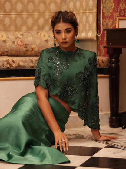 Marquise Set Emerald