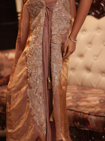 Tussah Drape Set