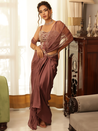 Saree Skirt  Set