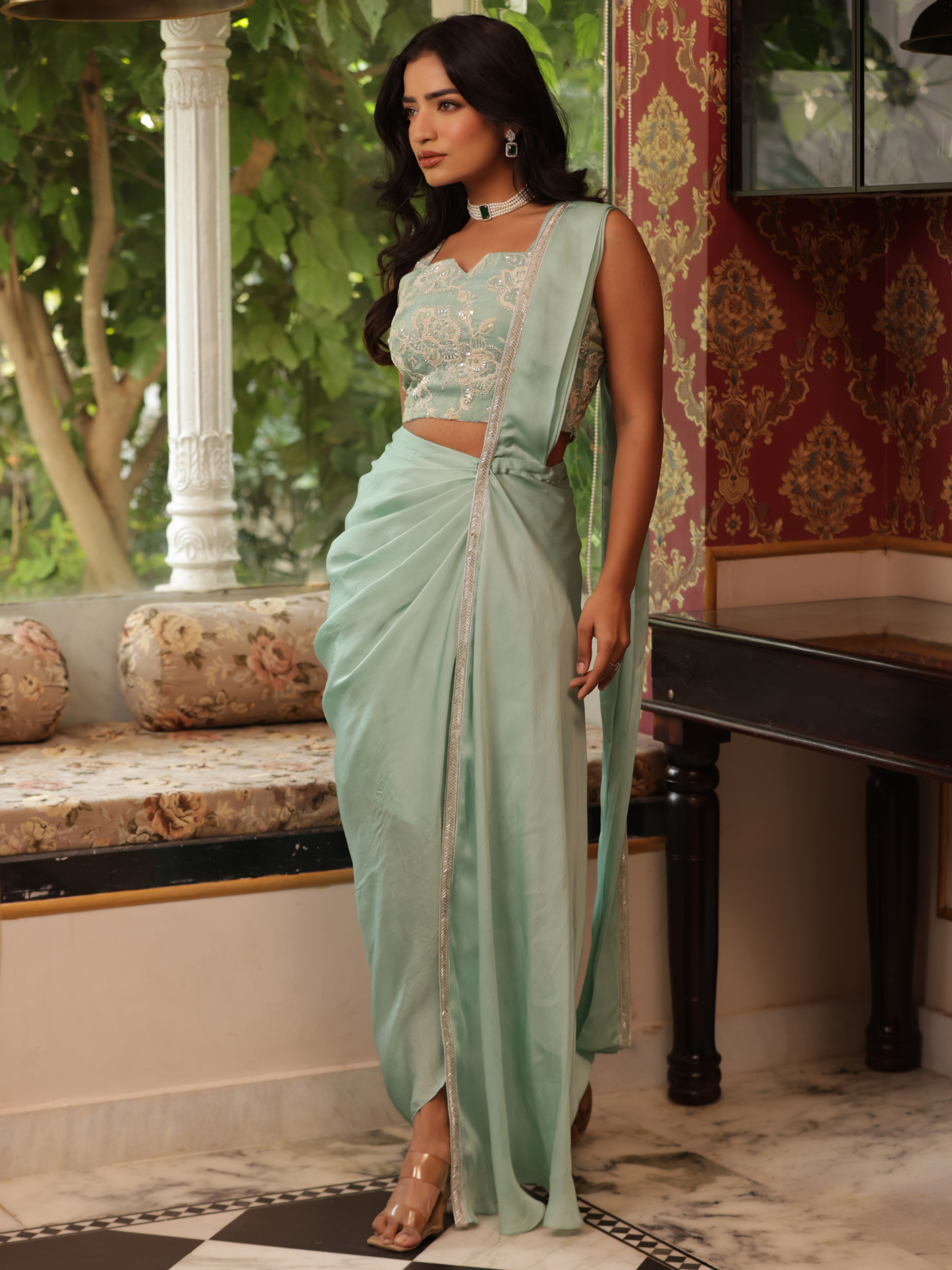 Sauve Sea Saree