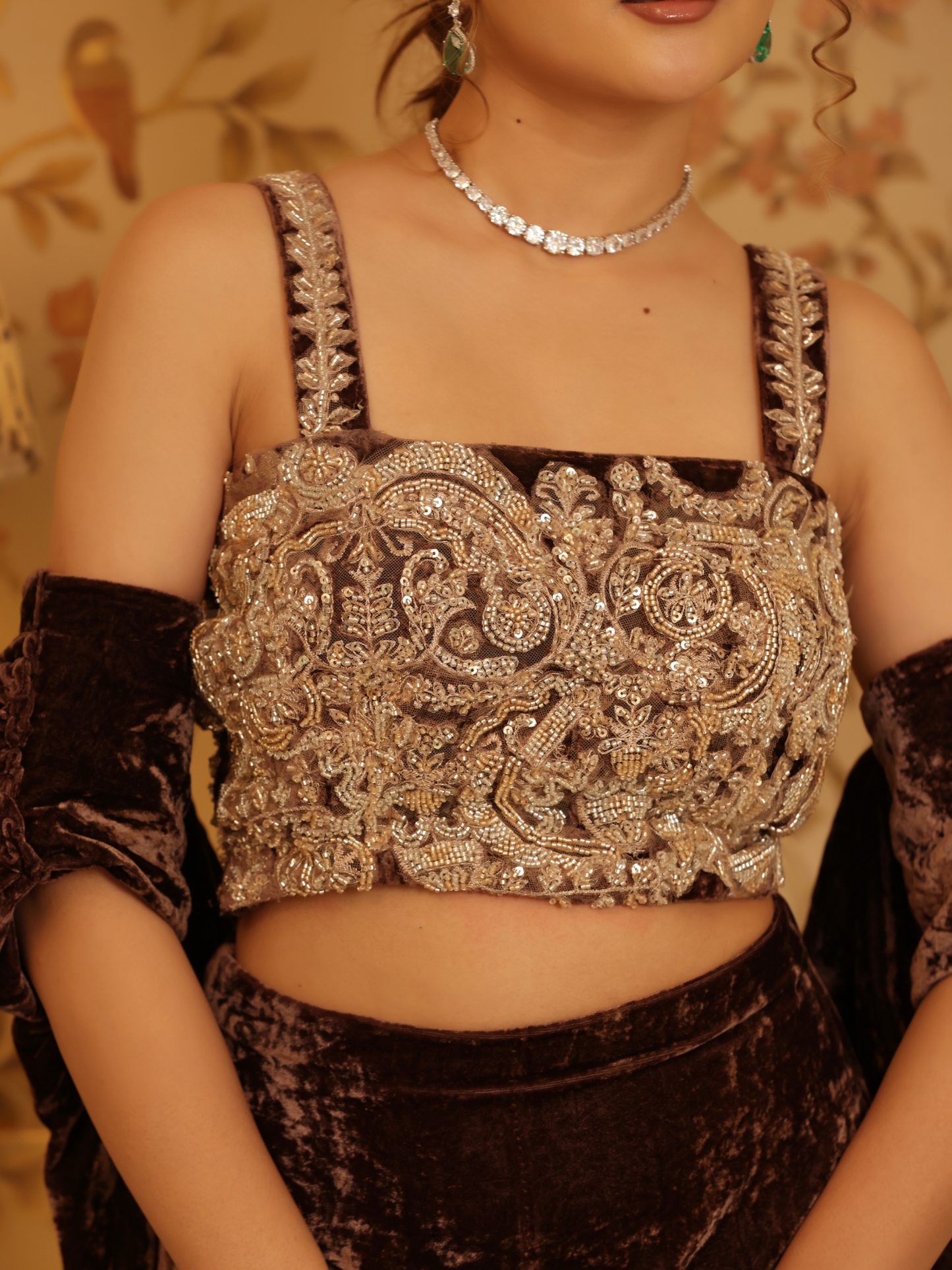 High Waist Skirt Set