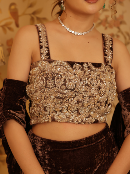 High Waist Skirt Set